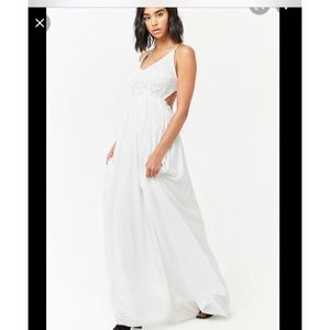 Forever 21 Lace Maxi Dress New